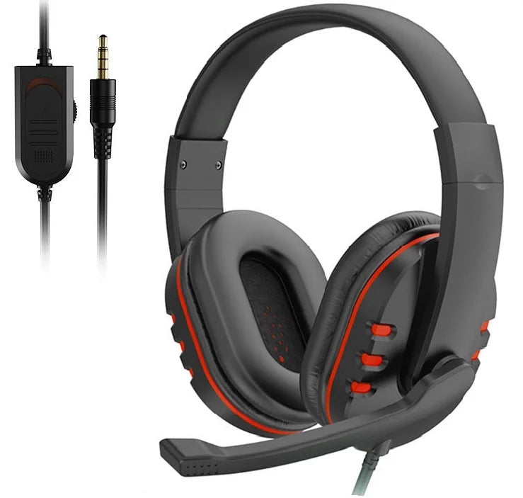 Wired Gaming Headset with Mic for PS4 & PC - PlusGamer
