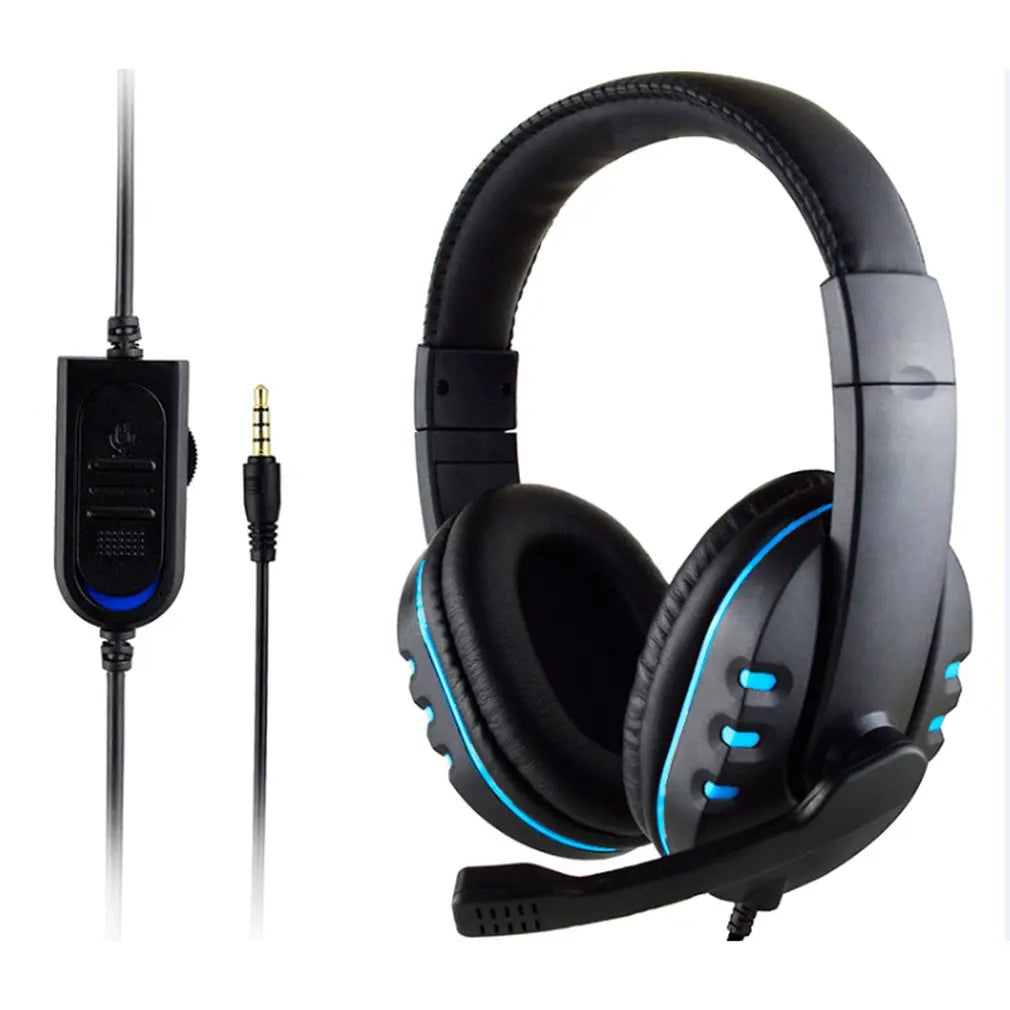 Wired Gaming Headset with Mic for PS4 & PC - PlusGamer