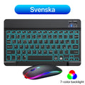 Rainbow Backlit Wireless Keyboard & Mouse - PlusGamer