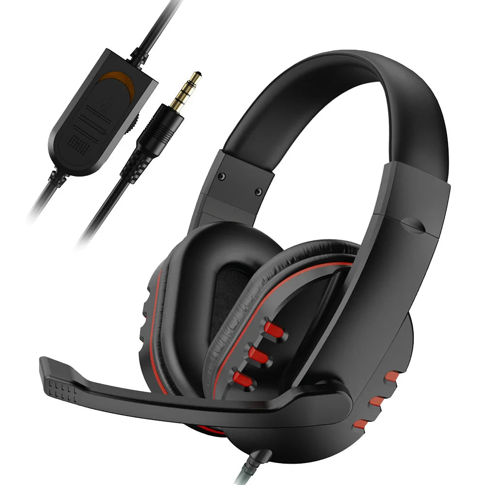 Wired Gaming Headset with Mic for PS4 & PC - PlusGamer