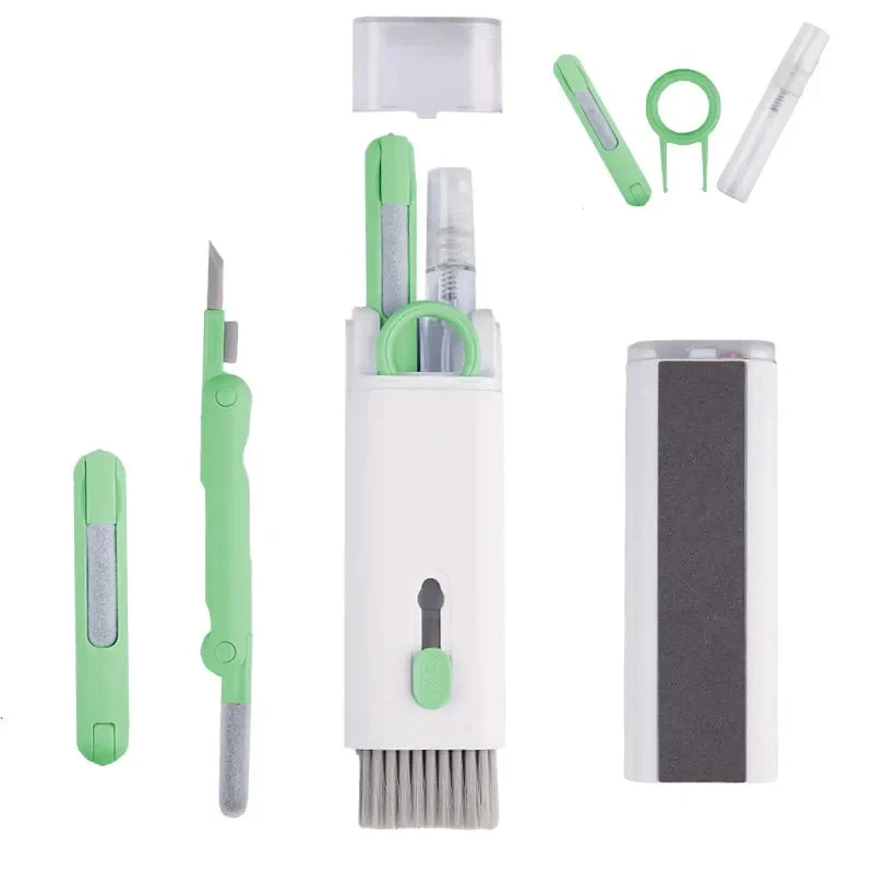 7-in-1 Keyboard Cleaner Brush & Earphone Cleaning Pen Kit - PlusGamer