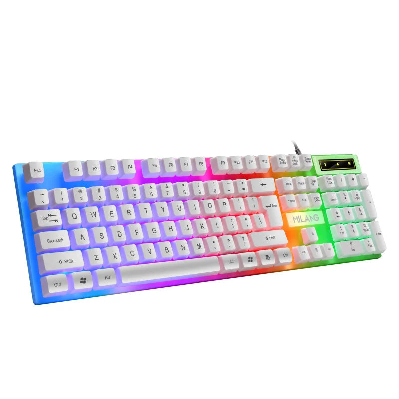 104-Key Wired Mechanical Gaming Keyboard - PlusGamer