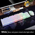 KM320 Waterproof Backlit Keyboard & Mouse Set - PlusGamer