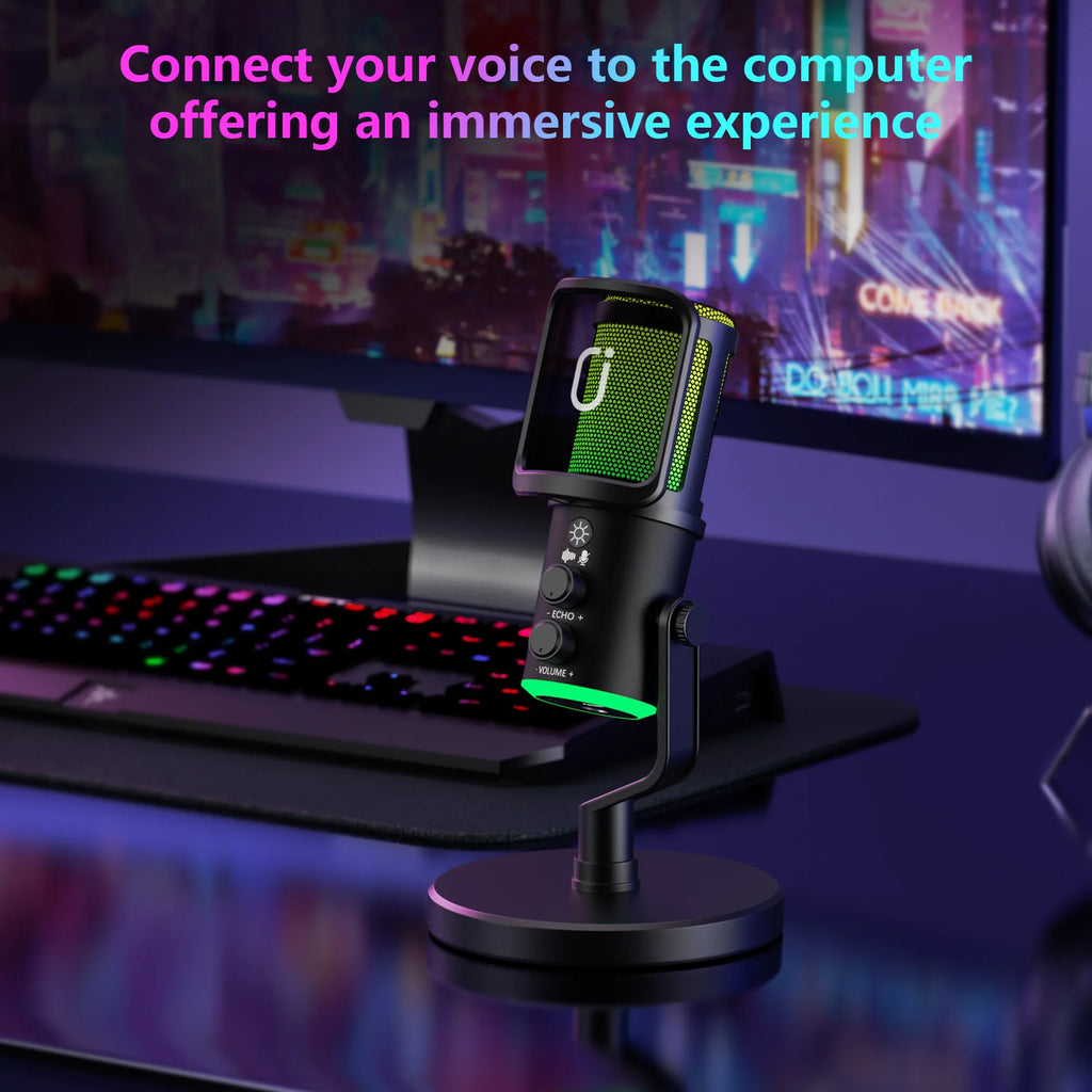 USB/XLR Dynamic Gaming Mic - PlusGamer