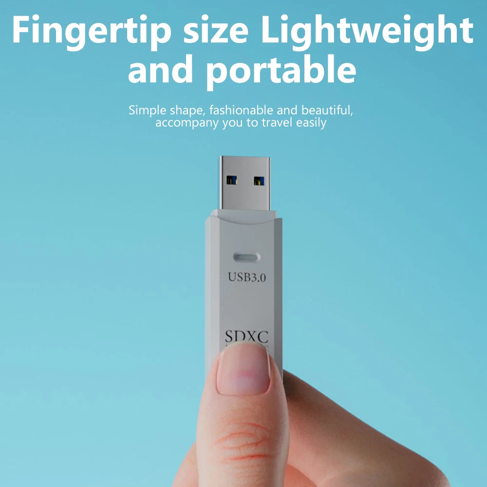 2-in-1 USB 3.0 Micro SD & TF Card Reader - PlusGamer
