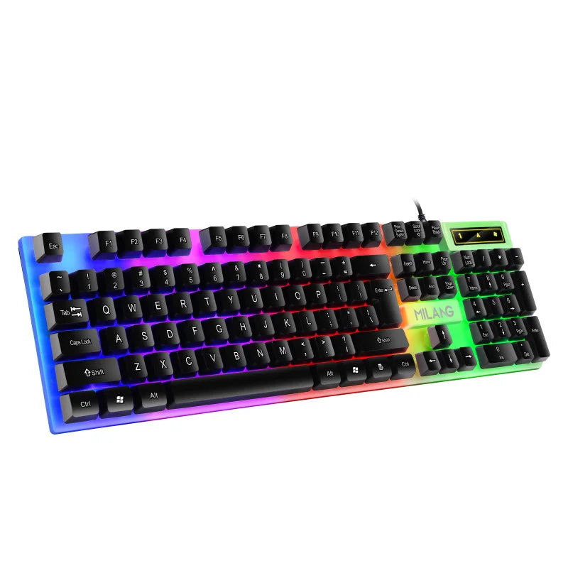 104-Key Wired Mechanical Gaming Keyboard - PlusGamer