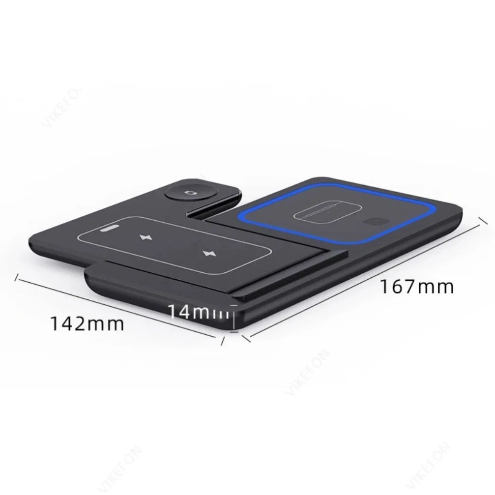 3-in-1 Foldable Fast Charging Station - PlusGamer