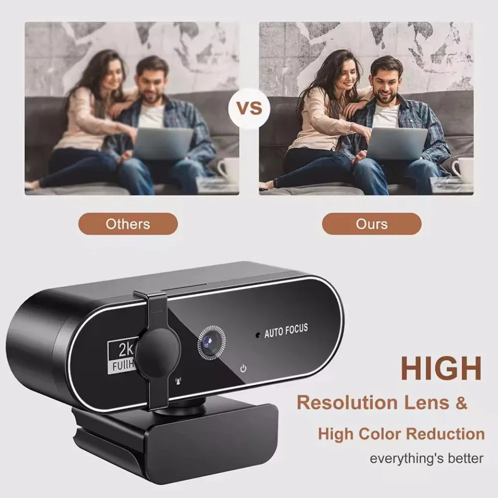 4K Autofocus Streaming Webcam - PlusGamer