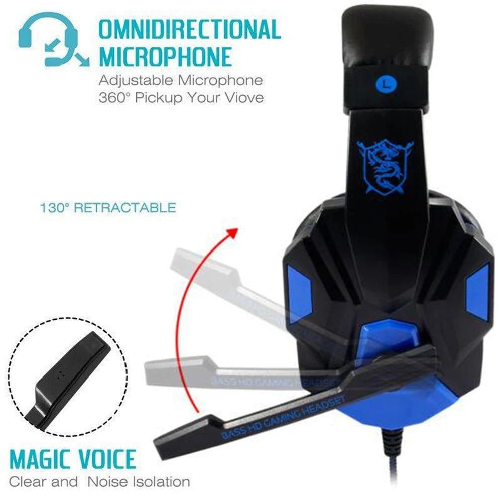 Noise Cancelling Multiplatform Gaming Headset - PlusGamer