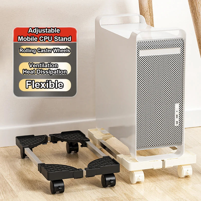 Adjustable PC Desktop Tower Stand - PlusGamer