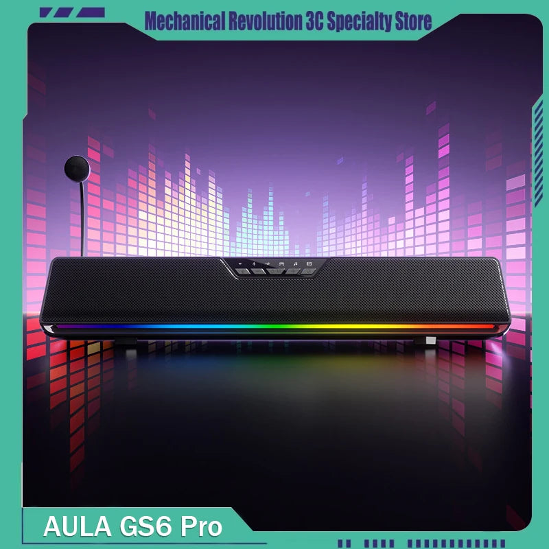 AULA GS6 Pro 7.1 Surround Gaming Soundbar - PlusGamer
