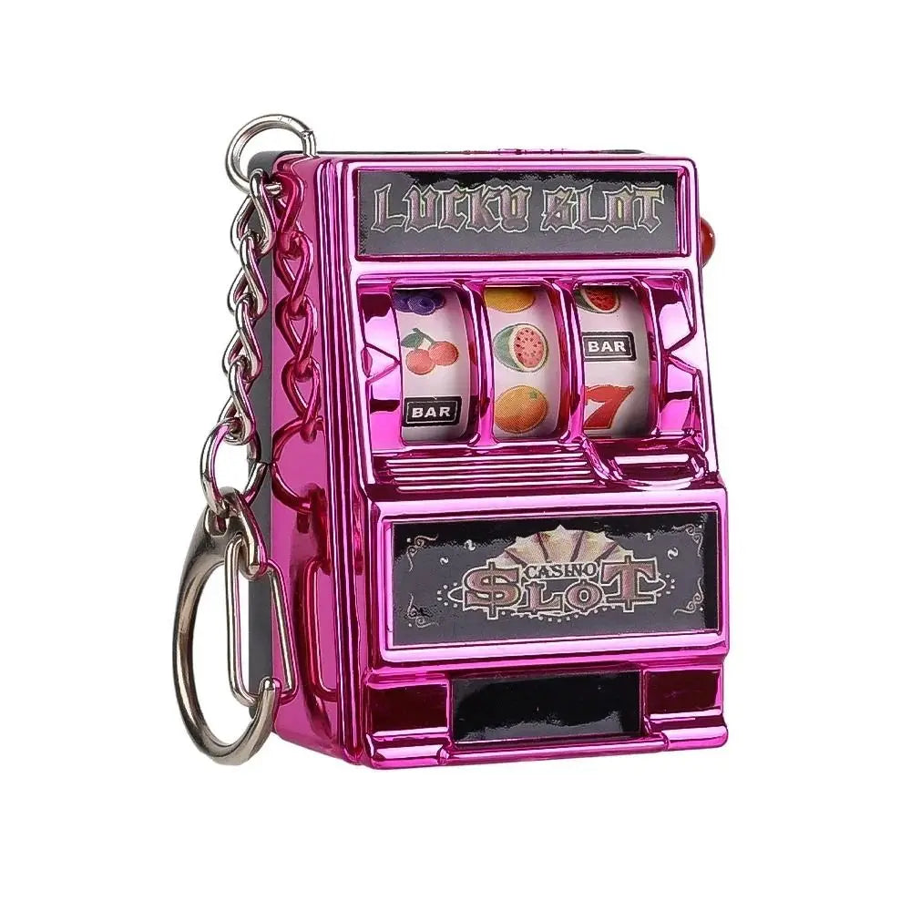 Mini Slot Machine Arcade Keychain - PlusGamer