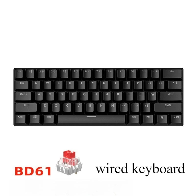 60% RGB Mechanical Gaming Keyboard - PlusGamer