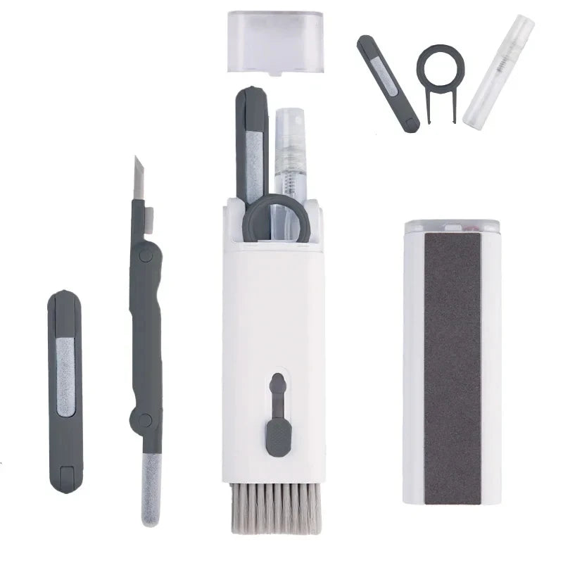 7-in-1 Laptop Cleaner & Keyboard Brush Set with Keycap Puller - PlusGamer