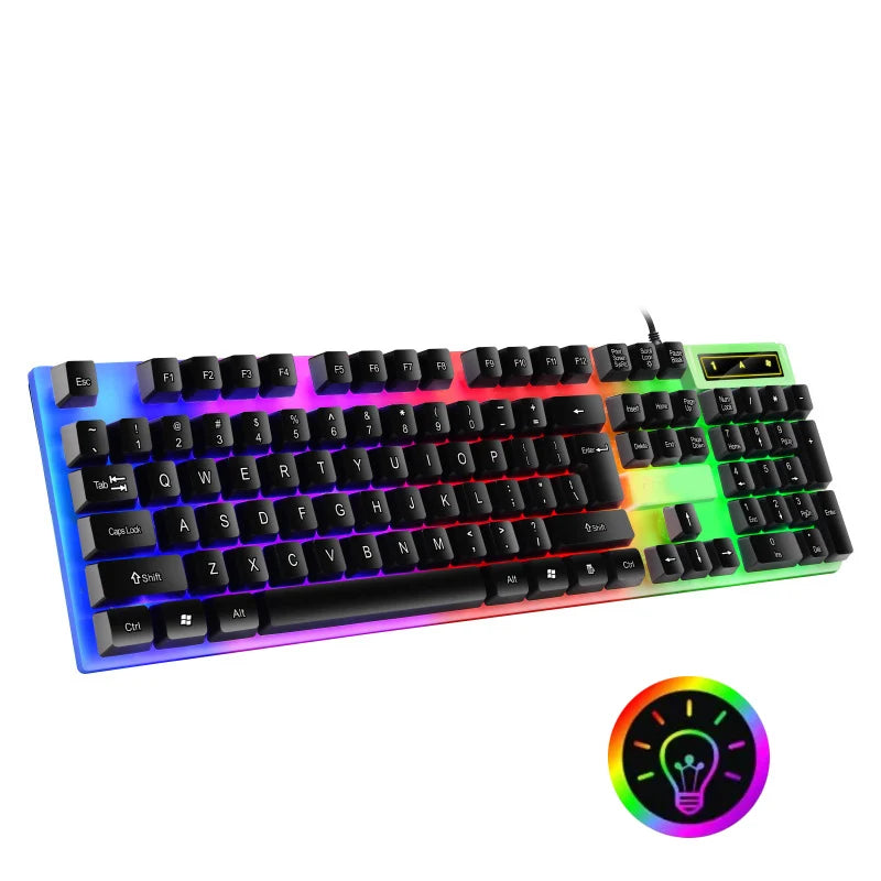 104-Key Wired Mechanical Gaming Keyboard - PlusGamer