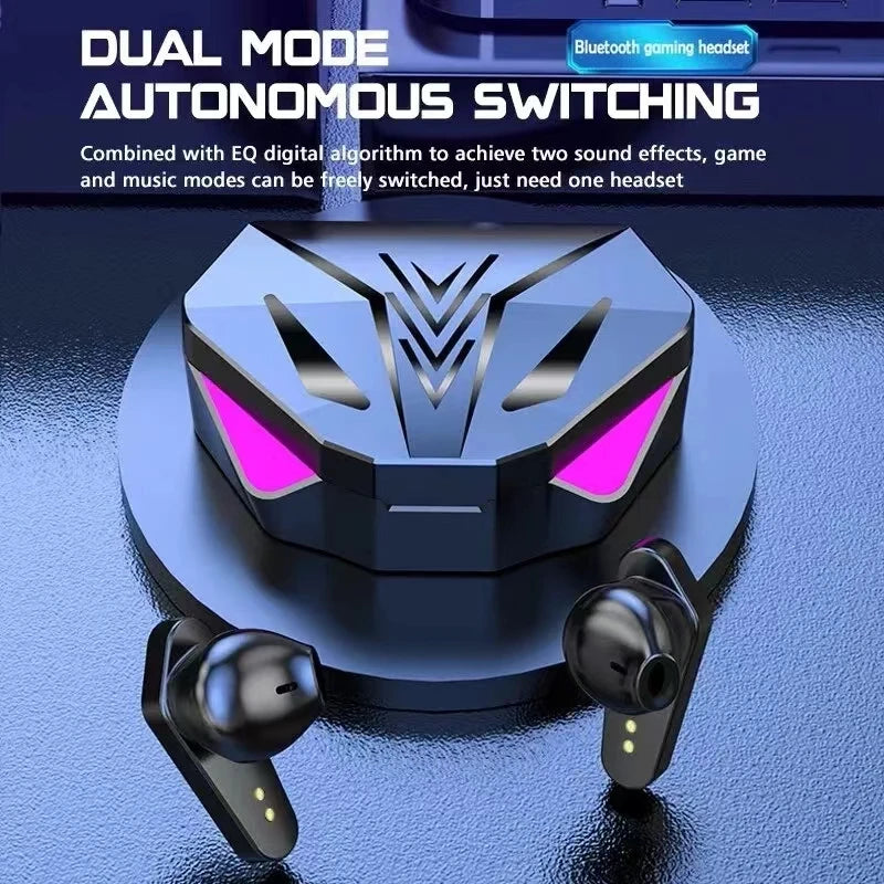 X15 TWS Gaming Earbuds with LED Display - PlusGamer