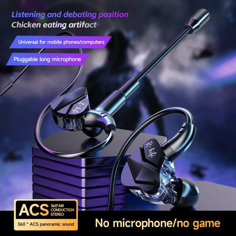 7.1 Surround In-Ear Gaming Earphones - PlusGamer