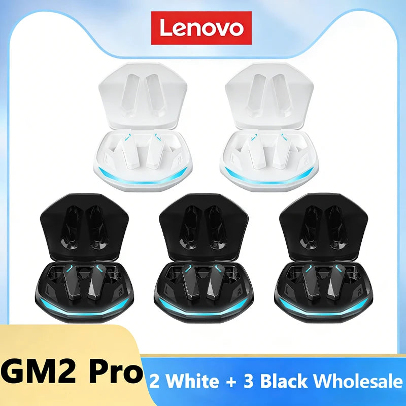 Lenovo GM2 Pro Bluetooth 5.3 Earbuds - PlusGamer