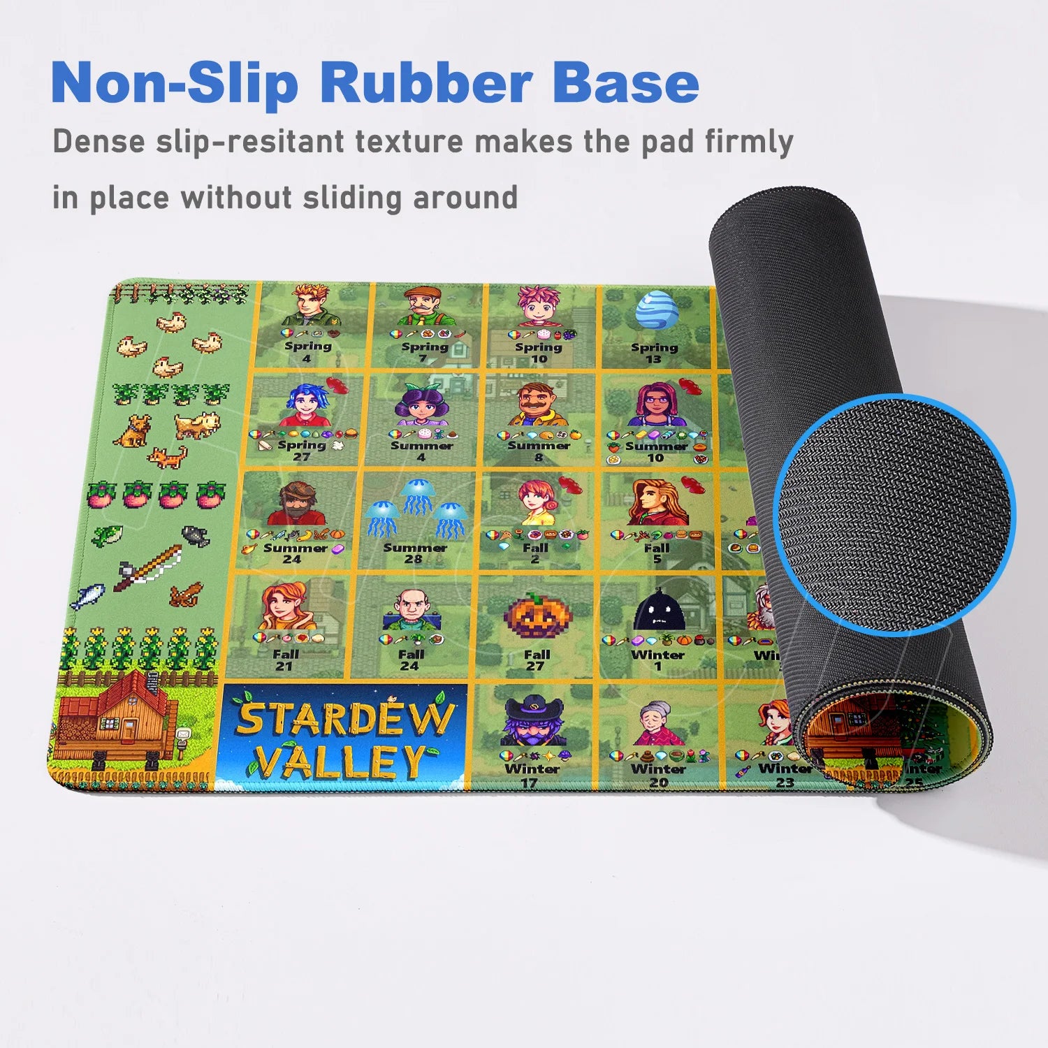 Mousepad XXL - Pixel Art Valley - PlusGamer