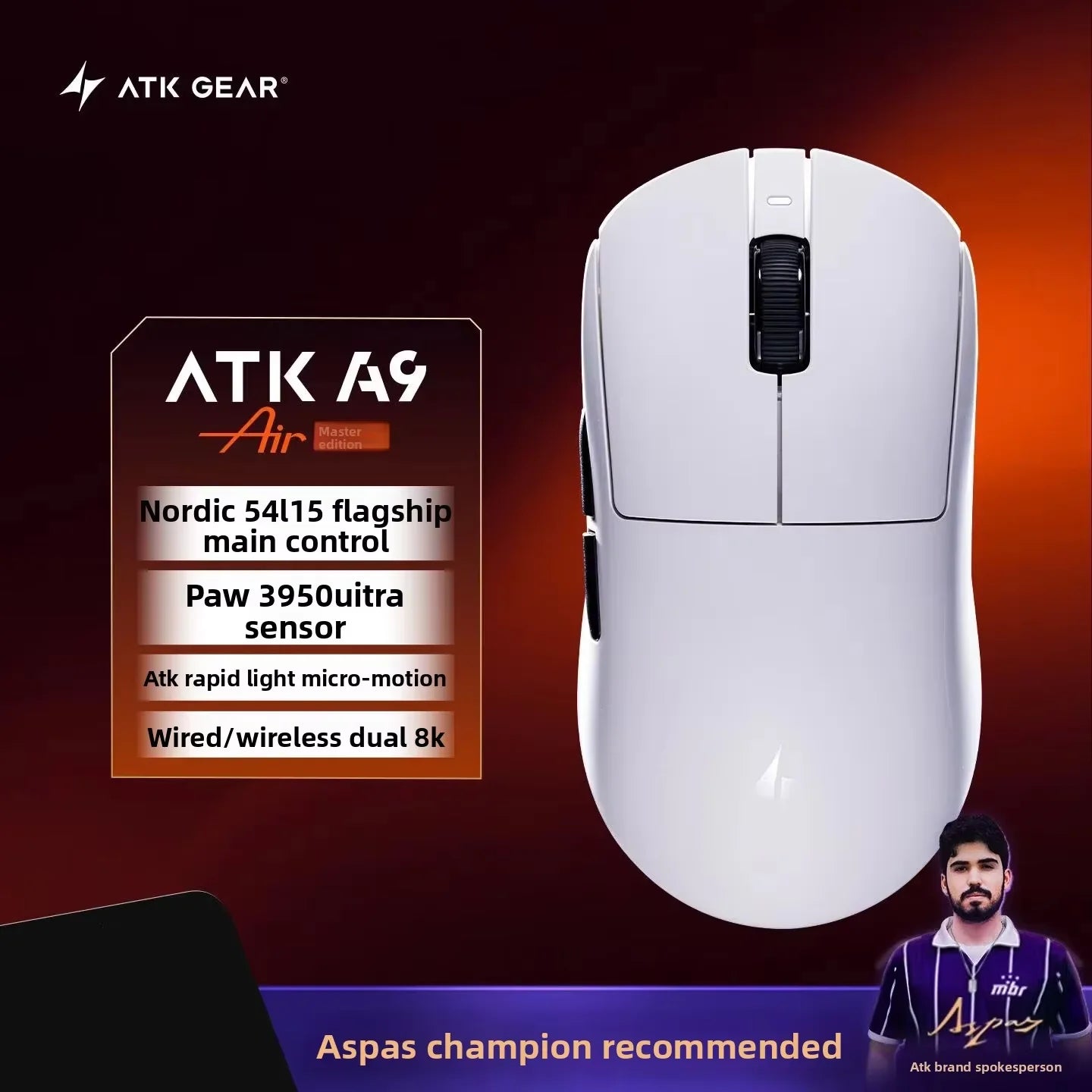 ATK Dragonfly Ultra Esport Gaming Mouse - PlusGamer