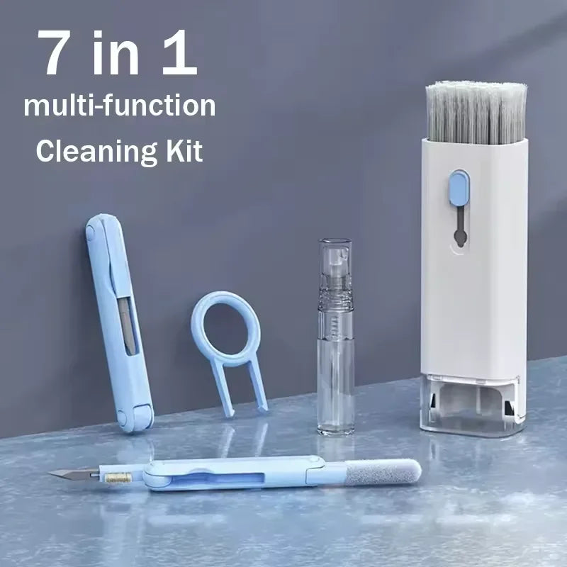 7-in-1 Keyboard Cleaning Brush & Keycap Puller Set - PlusGamer