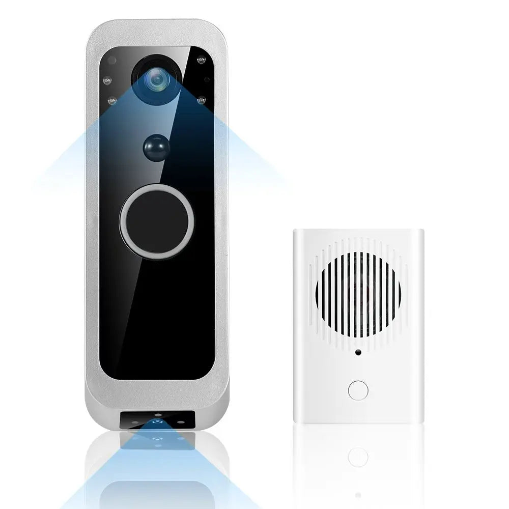 iCam365 2MP Dual Lens WiFi Peephole Doorbell - PlusGamer