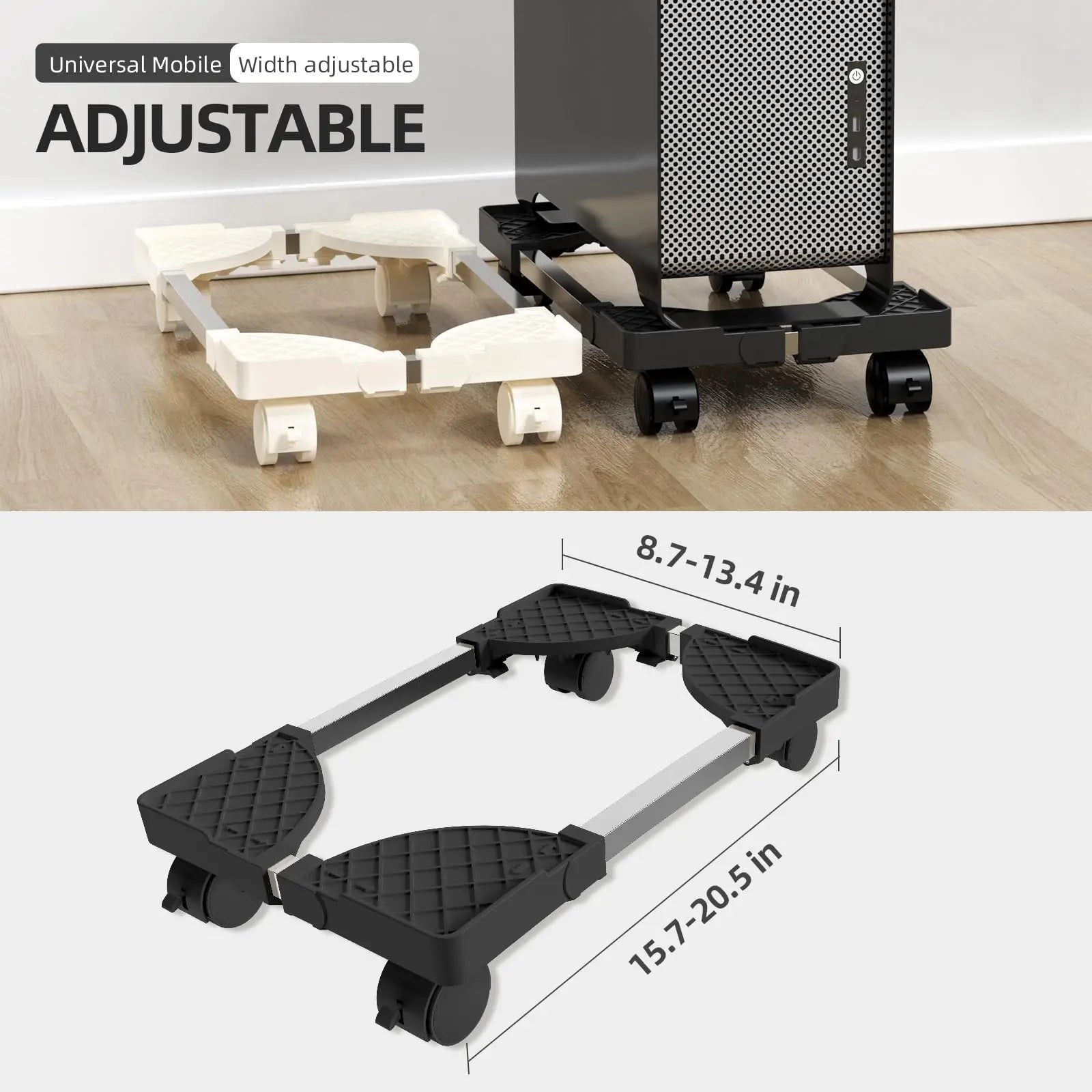 Adjustable PC Desktop Tower Stand - PlusGamer