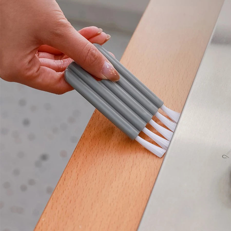 Multifunctional Flexible Bendable Gap & Groove Cleaning Brush Kit - PlusGamer