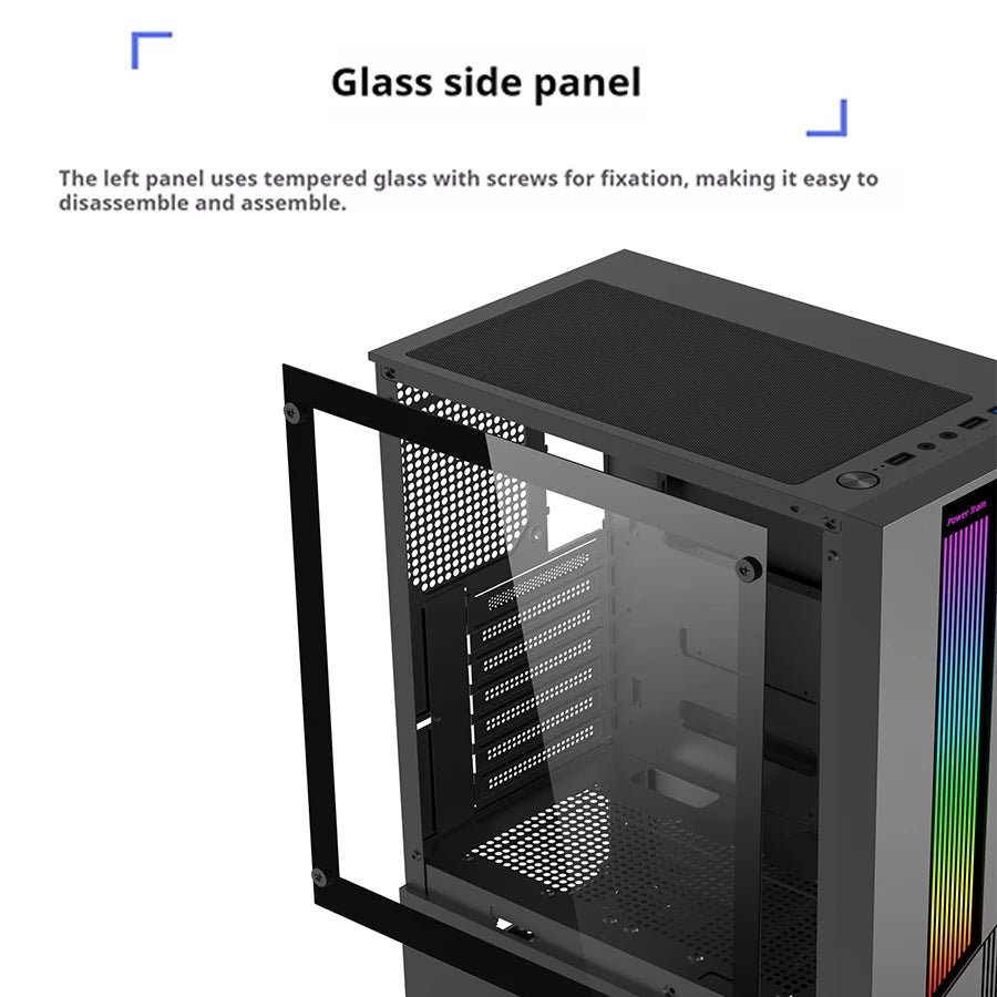 Armor ATX Mid-Tower Case - PlusGamer