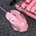 Cute RGB 6-Button Silent Gaming Mouse - PlusGamer