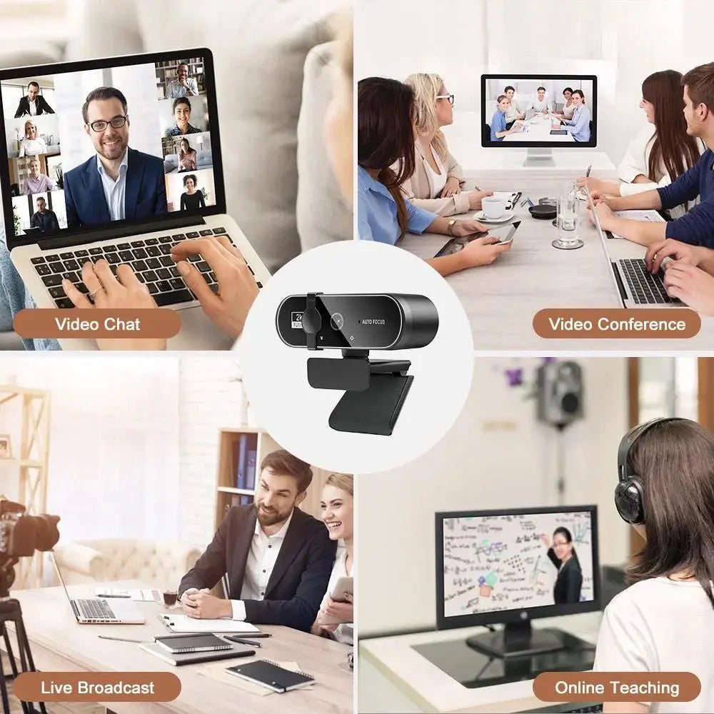 4K Autofocus Streaming Webcam - PlusGamer