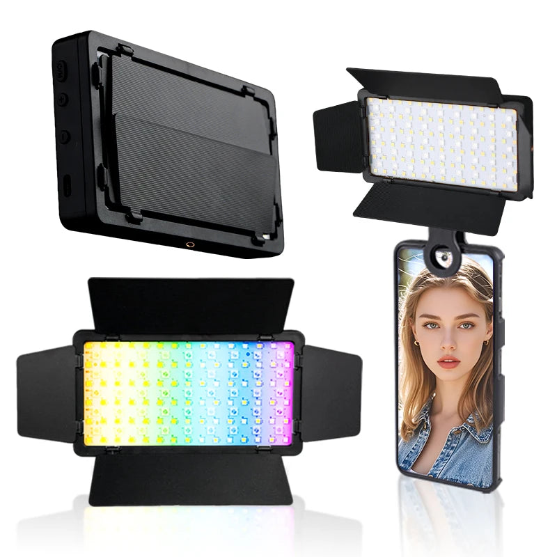 RGB LED Video Panel Light 29 FX Rechargeable - PlusGamer