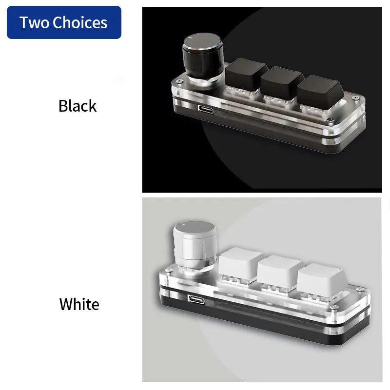 Streamer Control Mini RGB Macro Pad - PlusGamer