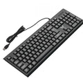 104-Key RGB Mechanical Feel Gaming Keyboard - PlusGamer