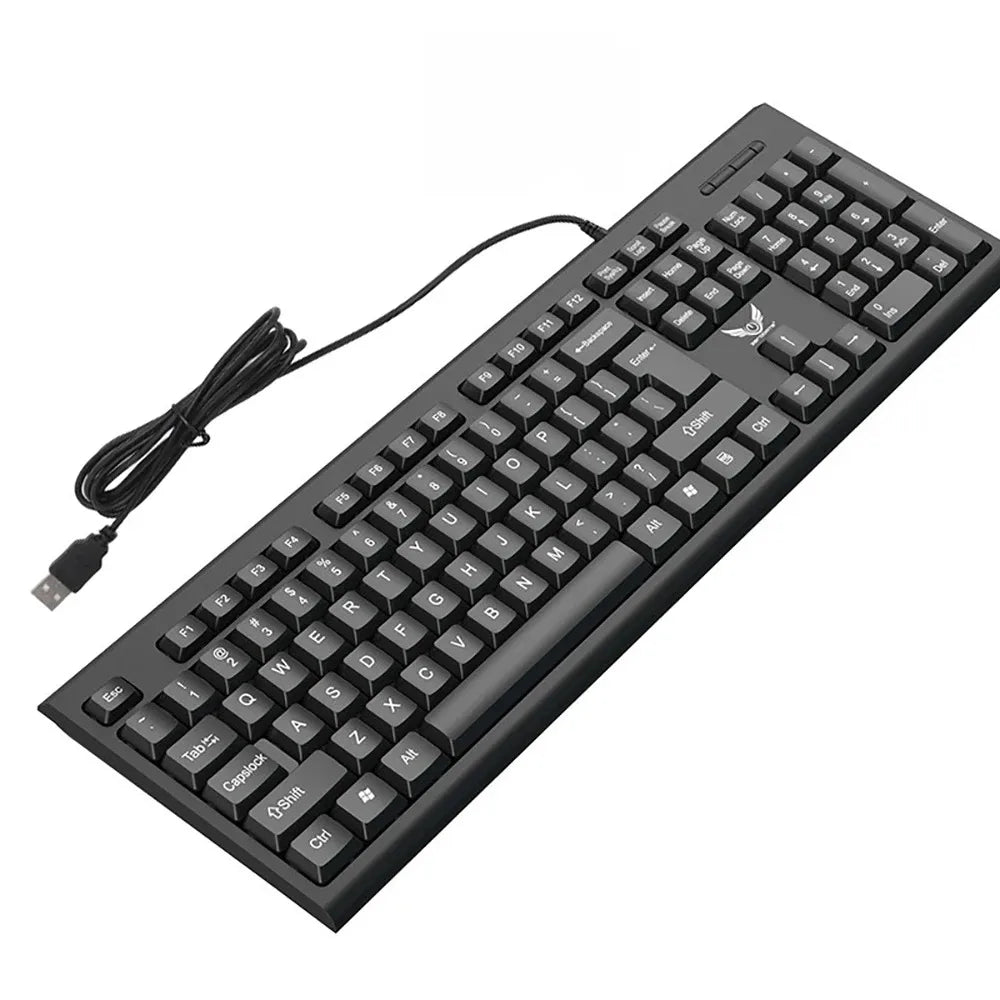 104-Key RGB Mechanical Feel Gaming Keyboard - PlusGamer