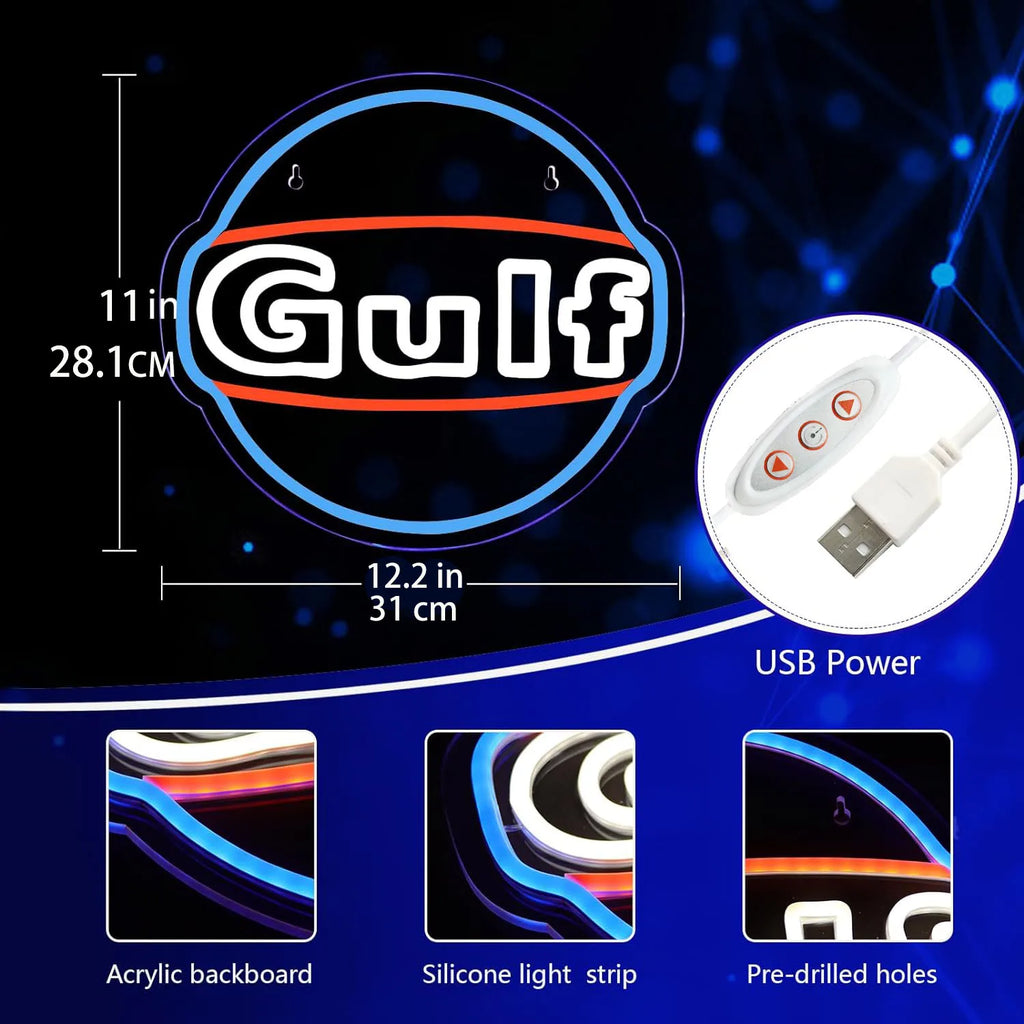 LED Neon Garage & Bar Cave Sign - PlusGamer