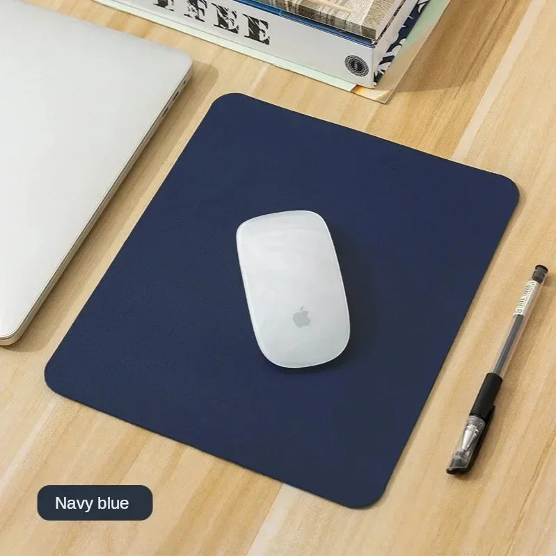 Small Non-Slip PU Leather Mouse Pad - PlusGamer