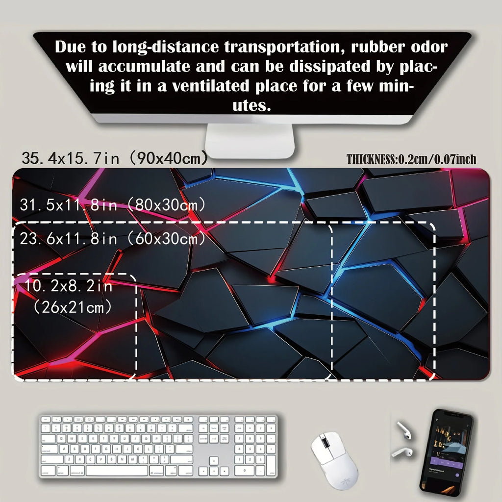 Cyber Fusion Edition Pro XXL Mousepad - PlusGamer
