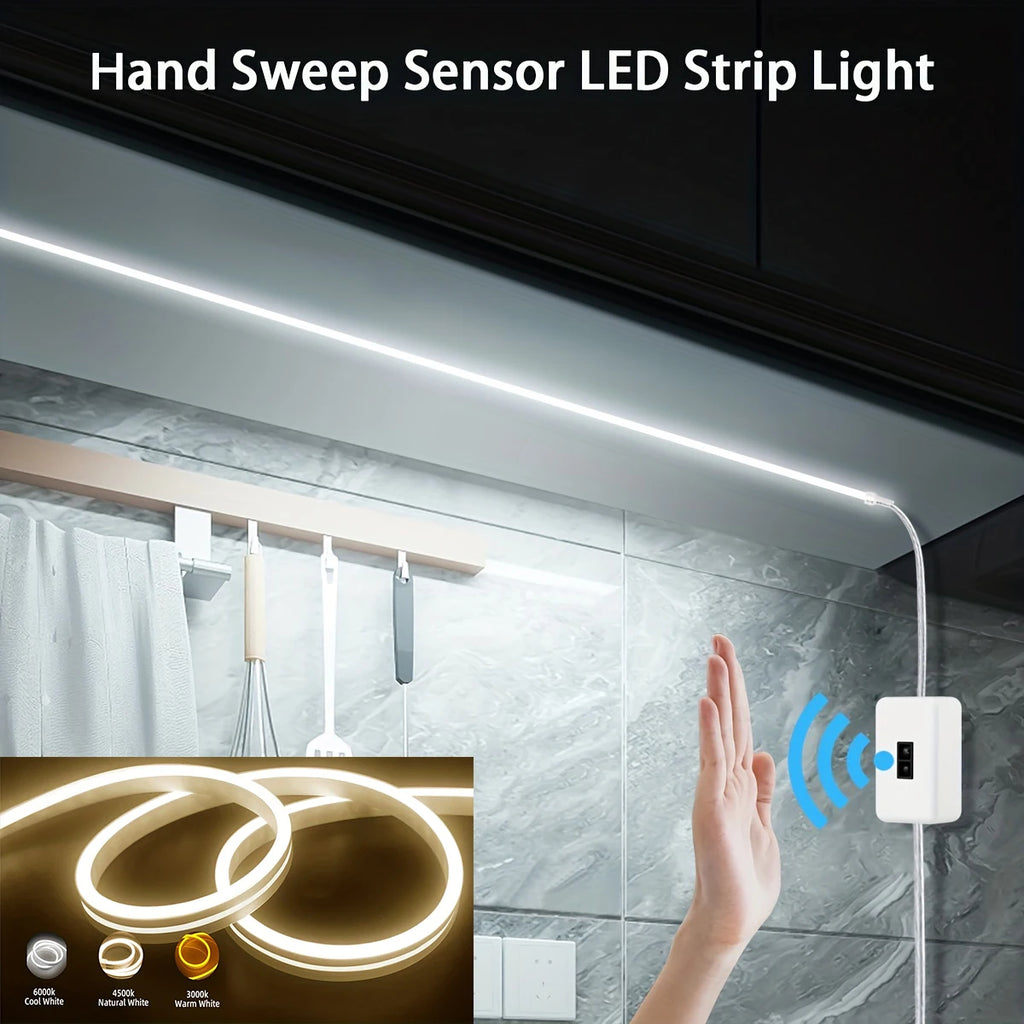 Smart Gesture Sensor Neon LED Light Strip - PlusGamer