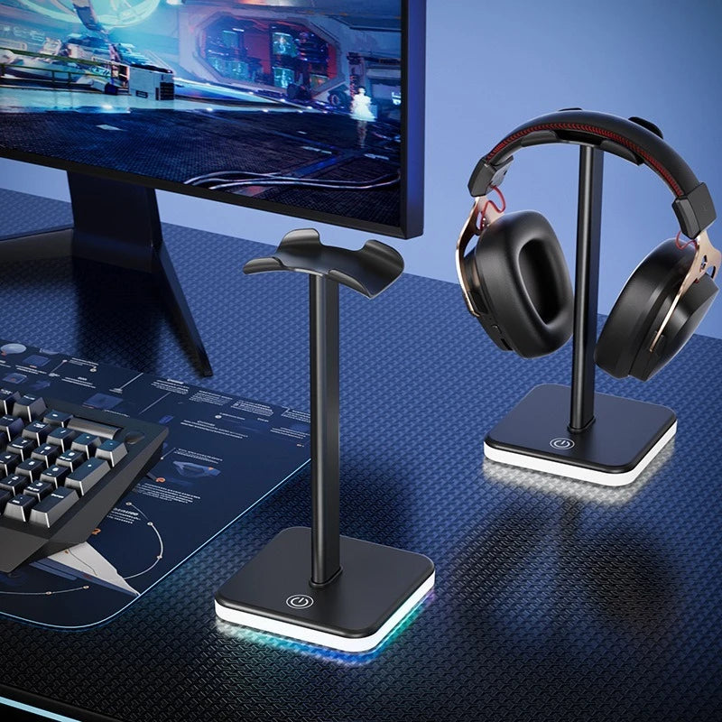 RGB Gaming Headset Display Stand - PlusGamer