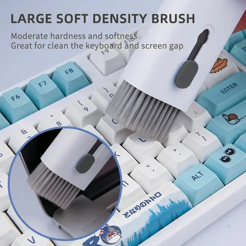 7-in-1 Keyboard Cleaning Brush & Keycap Puller Set - PlusGamer