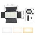 Led-600 Led Video Light Panel With Remote Control Bi-Color 3200-5600K Photography Lighting Panel Camera Photo Studio Fill Lamp