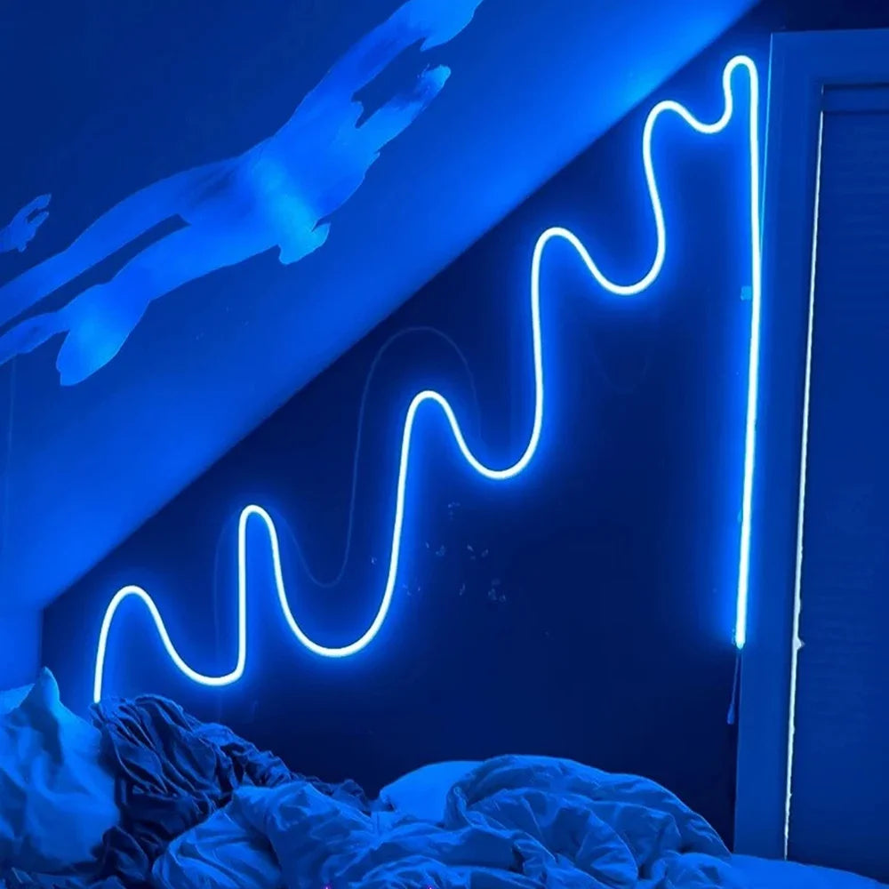 5V USB RGB Flexible Neon Rope Light - PlusGamer