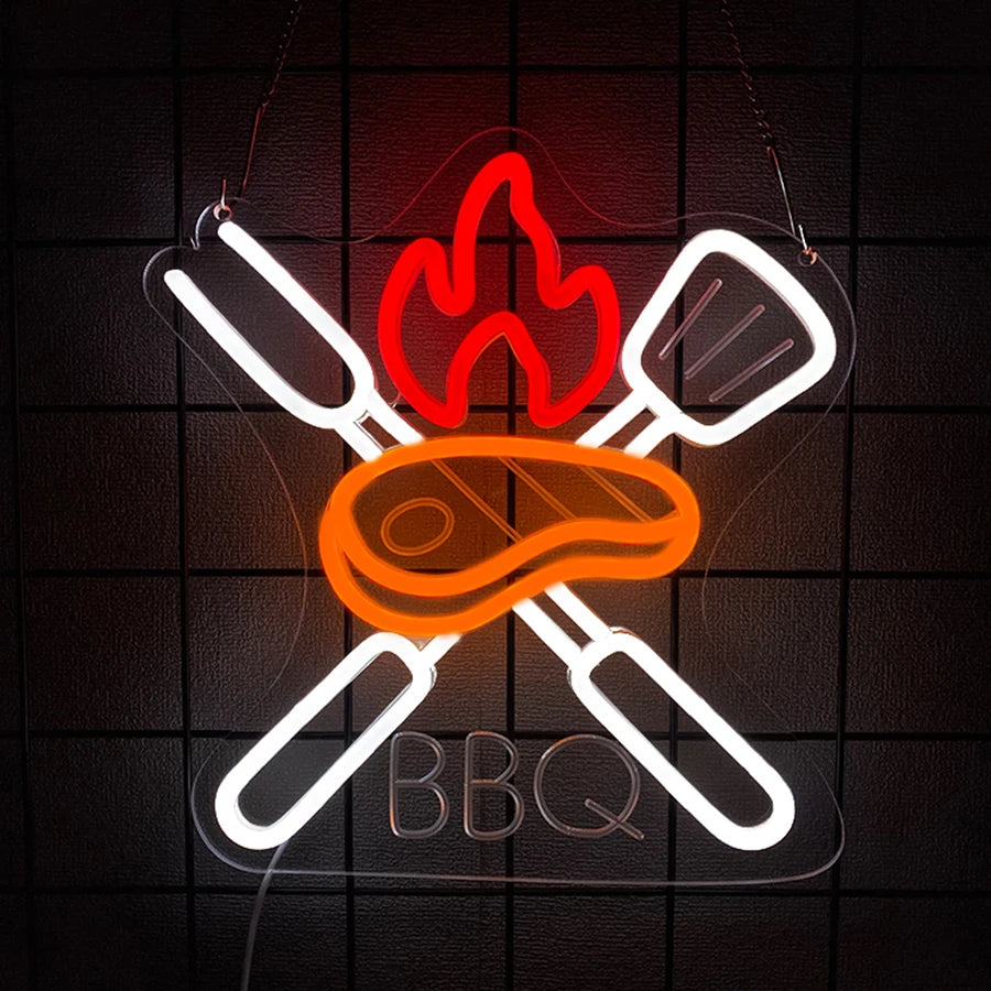 LED Neon Ramen & Sushi Restaurant Sign - PlusGamer