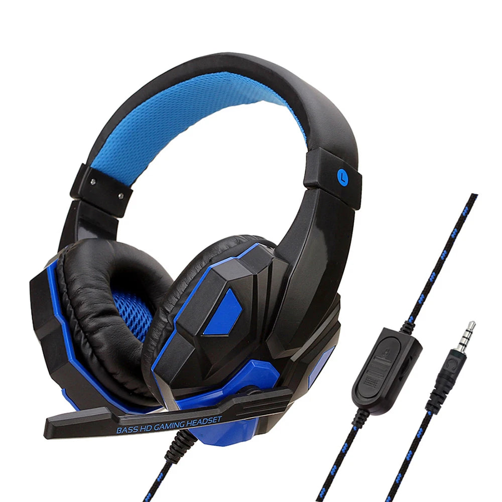 Wired Stereo Gaming Headphones - PlusGamer