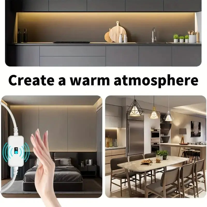 Smart Gesture Sensor Neon LED Light Strip - PlusGamer