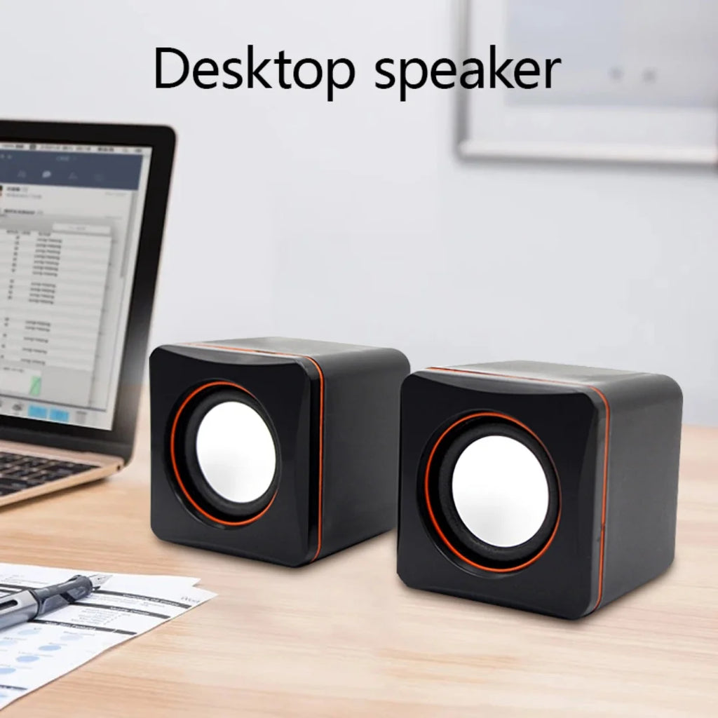 Mini USB-Powered Dual Gaming Speakers - PlusGamer