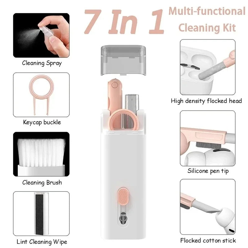 7-in-1 Multifunctional Cleaning Pen & Brush Kit - PlusGamer