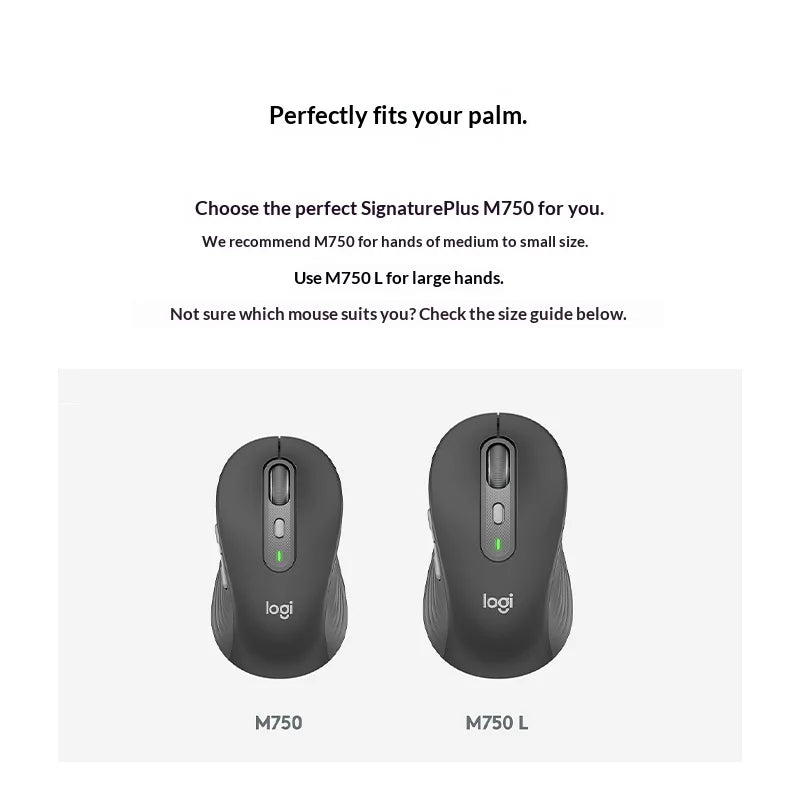Logitech M750/M650L Dual-Mode Silent Mouse - PlusGamer