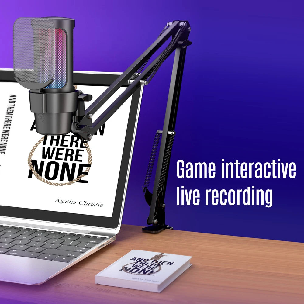 M8 RGB Gaming Mic Kit - PlusGamer